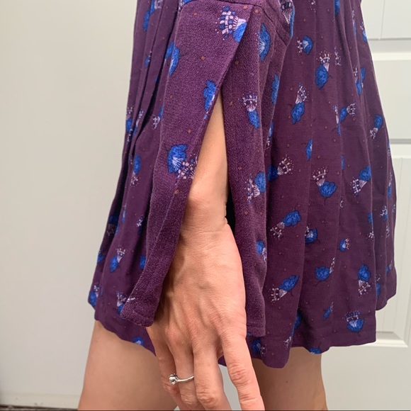 Like New Free People long-sleeve boho dress, sz 2 - Picture 5 of 6